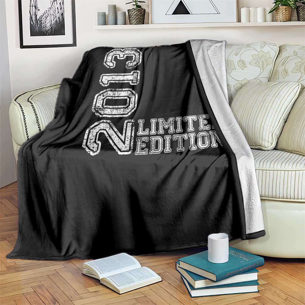 2013 Limited Edition Throw Blanket Limited Edition 13th Birthday Boys Girl