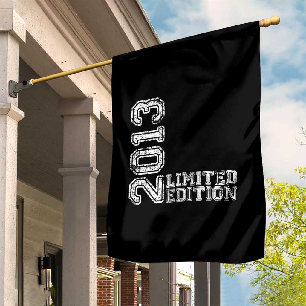 2013 Limited Edition Garden Flag Limited Edition 13th Birthday Boys Girl