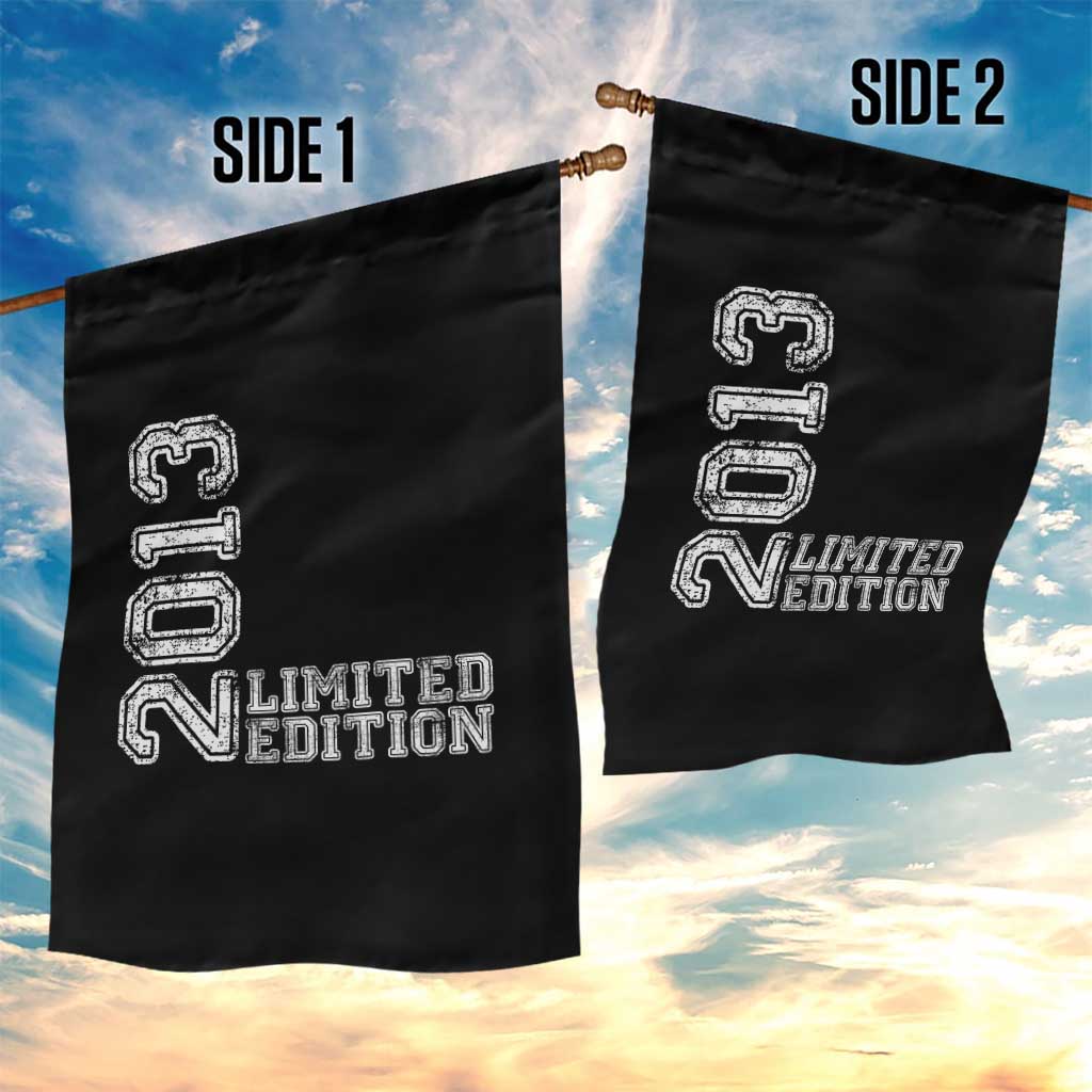 2013 Limited Edition Garden Flag Limited Edition 13th Birthday Boys Girl