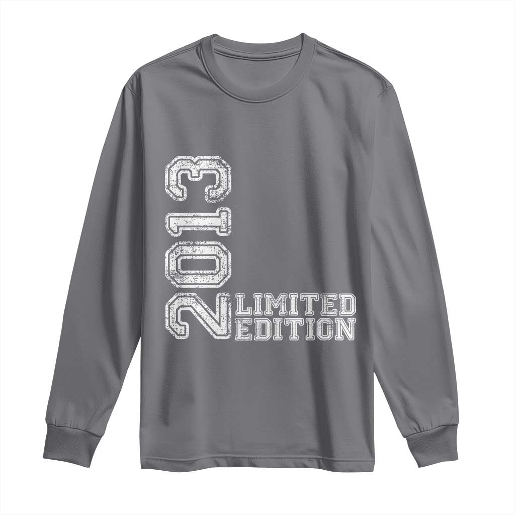 2013 Limited Edition Long Sleeve Shirt Limited Edition 13th Birthday Boys Girl