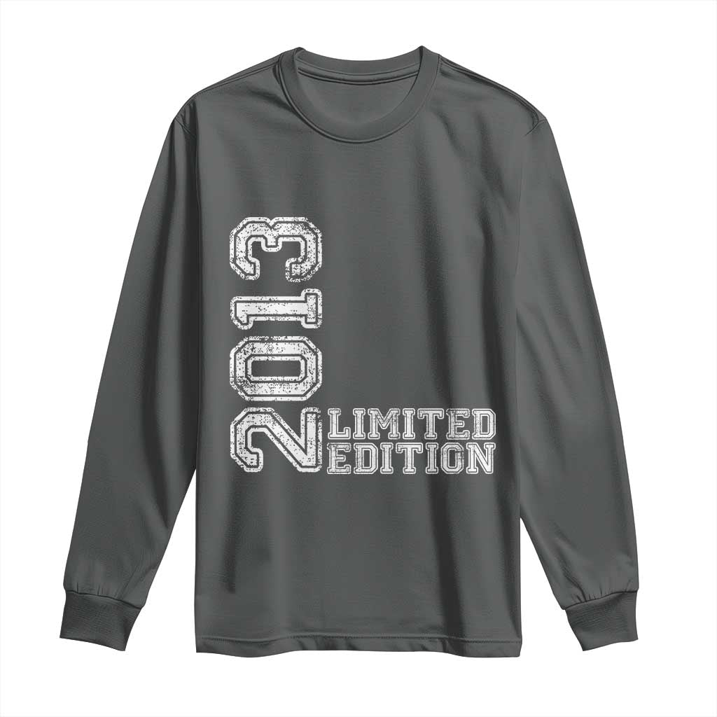 2013 Limited Edition Long Sleeve Shirt Limited Edition 13th Birthday Boys Girl