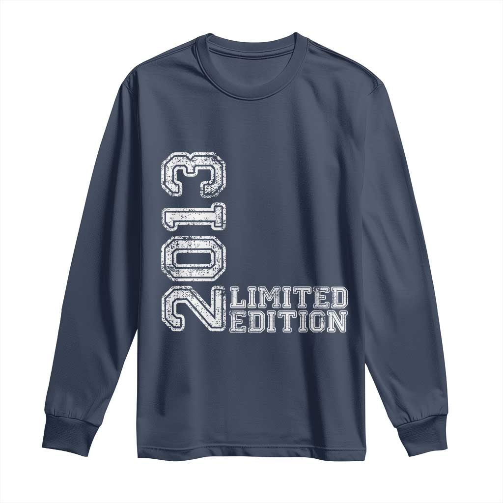 2013 Limited Edition Long Sleeve Shirt Limited Edition 13th Birthday Boys Girl