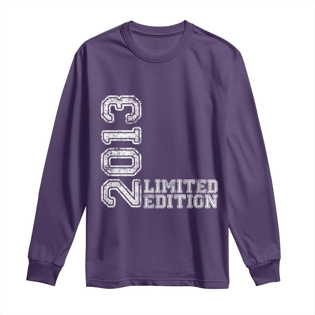 2013 Limited Edition Long Sleeve Shirt Limited Edition 13th Birthday Boys Girl