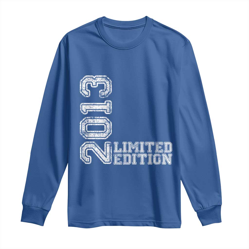 2013 Limited Edition Long Sleeve Shirt Limited Edition 13th Birthday Boys Girl
