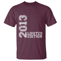 2013 Limited Edition T Shirt Limited Edition 13th Birthday Boys Girl