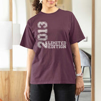 2013 Limited Edition T Shirt For Women Limited Edition 13th Birthday Boys Girl