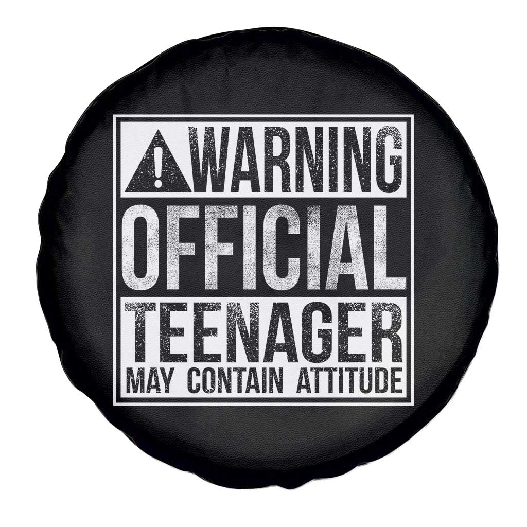 13th Birthday Spare Tire Cover Warning Official Teenager Boy 13yr