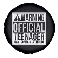 13th Birthday Spare Tire Cover Warning Official Teenager Boy 13yr