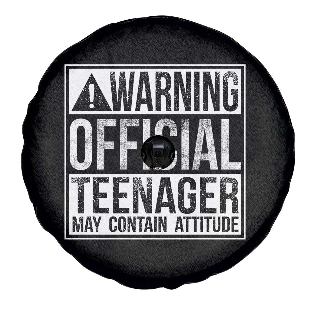 13th Birthday Spare Tire Cover Warning Official Teenager Boy 13yr