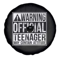 13th Birthday Spare Tire Cover Warning Official Teenager Boy 13yr