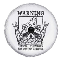 Vintage Raccoon 13th Birthday Spare Tire Cover 13 Year Old Official Teenager Gifts