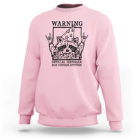 Vintage Raccoon 13th Birthday Sweatshirt 13 Year Old Official Teenager Gifts