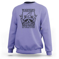 Vintage Raccoon 13th Birthday Sweatshirt 13 Year Old Official Teenager Gifts