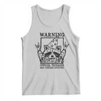 Vintage Raccoon 13th Birthday Tank Top 13 Year Old Official Teenager Gifts