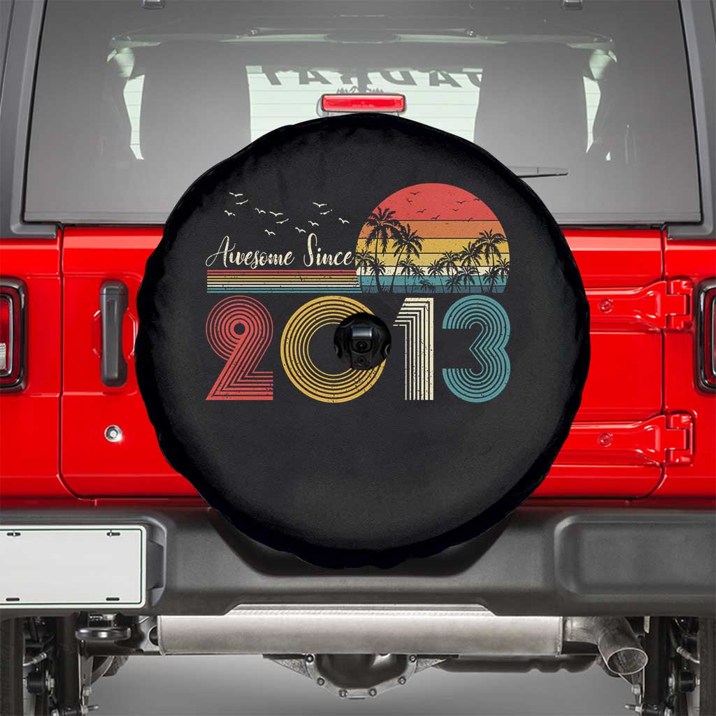 Awesome Since 2013 Spare Tire Cover 13th Birthday 13 Year Old Son Boy