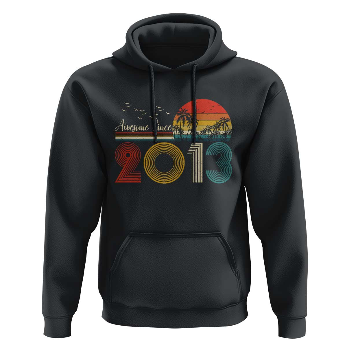 Awesome Since 2013 Hoodie 13th Birthday 13 Year Old Son Boy