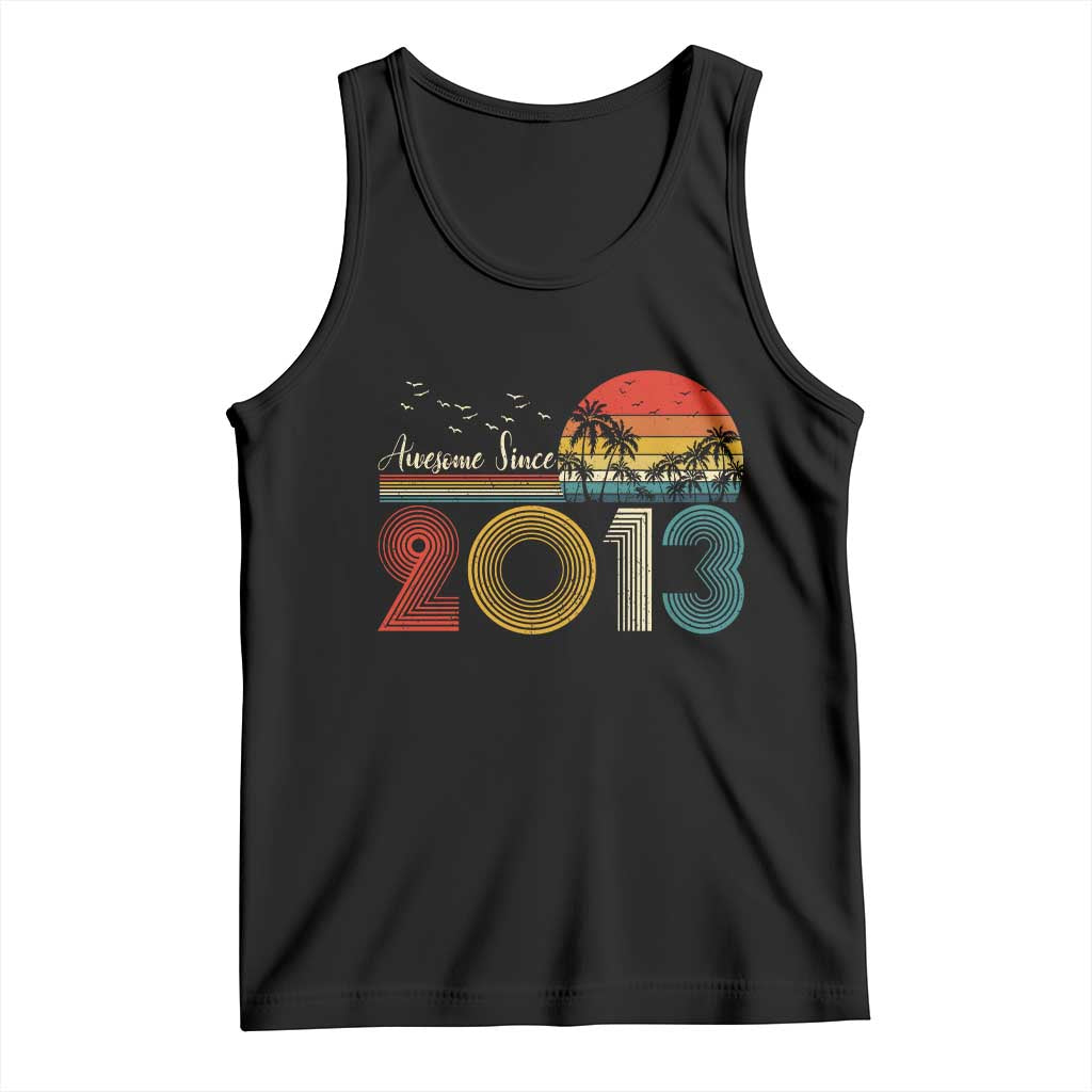 Awesome Since 2013 Tank Top 13th Birthday 13 Year Old Son Boy