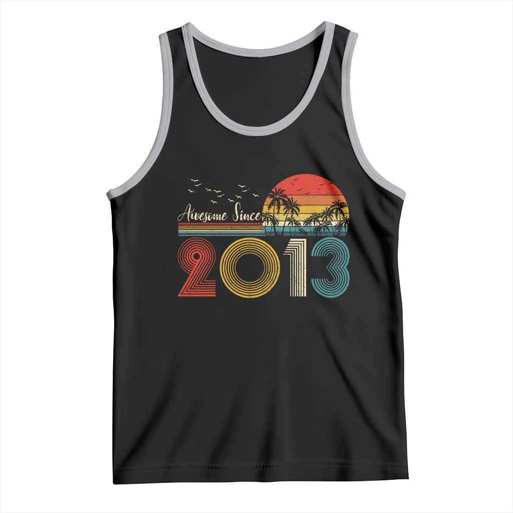 Awesome Since 2013 Tank Top 13th Birthday 13 Year Old Son Boy