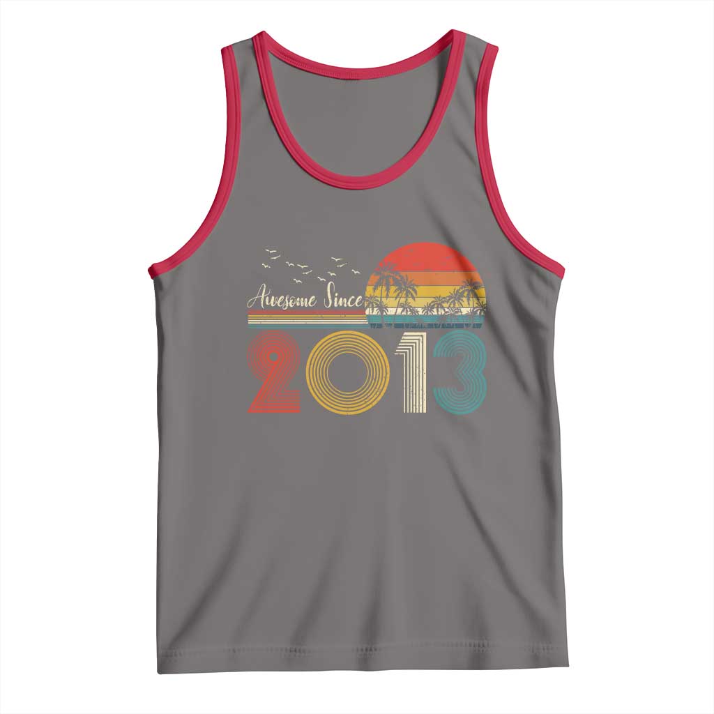 Awesome Since 2013 Tank Top 13th Birthday 13 Year Old Son Boy