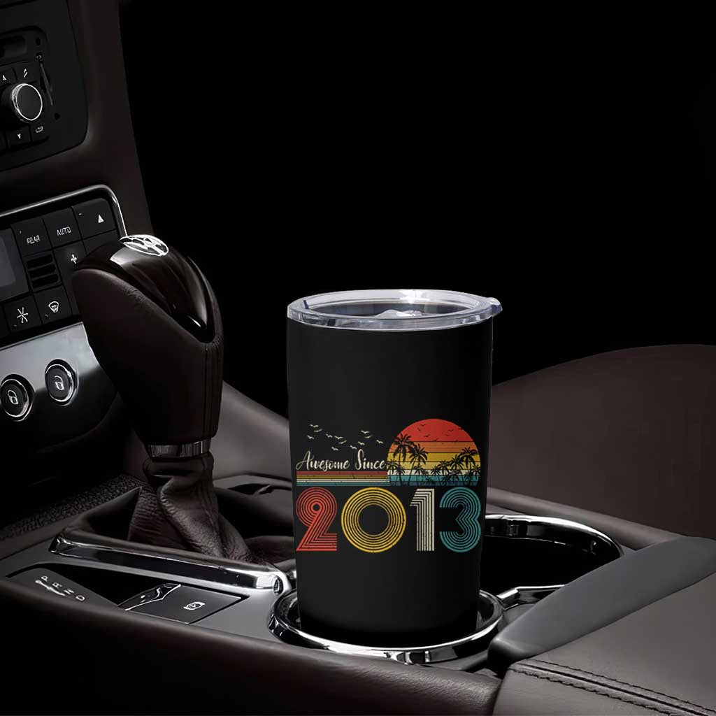 Awesome Since 2013 Tumbler Cup 13th Birthday 13 Year Old Son Boy