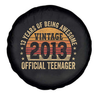 Vintage 2013 Official Teenager Spare Tire Cover 13 Year Old 13th Birthday