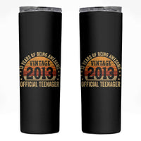 Vintage 2013 Official Teenager Skinny Tumbler 13 Year Old 13th Birthday