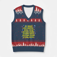 10th Birthday Gifts V-Neck Knit Sweater Vest Flowers 10 Years Of Being Awesome 10 Year Old Bday