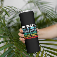 10 Year Old Bday Skinny Tumbler 10 Years 120 Months Of Being Awesome 10th Birthday Gifts
