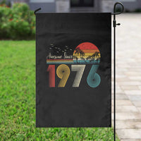 Awesome Since 1976 Birthday Garden Flag Vintage 50th 50 Year Old Bday Gifts