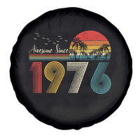 Awesome Since 1976 Birthday Spare Tire Cover Vintage 50th 50 Year Old Bday Gifts