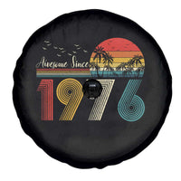 Awesome Since 1976 Birthday Spare Tire Cover Vintage 50th 50 Year Old Bday Gifts