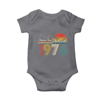Awesome Since 1976 Birthday Baby Onesie Vintage 50th 50 Year Old Bday Gifts