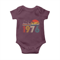 Awesome Since 1976 Birthday Baby Onesie Vintage 50th 50 Year Old Bday Gifts