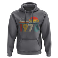 Awesome Since 1976 Birthday Hoodie Vintage 50th 50 Year Old Bday Gifts