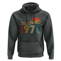 Awesome Since 1976 Birthday Hoodie Vintage 50th 50 Year Old Bday Gifts