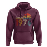 Awesome Since 1976 Birthday Hoodie Vintage 50th 50 Year Old Bday Gifts