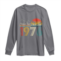 Awesome Since 1976 Birthday Long Sleeve Shirt Vintage 50th 50 Year Old Bday Gifts