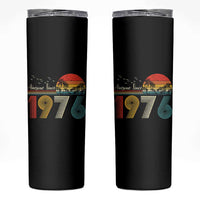 Awesome Since 1976 Birthday Skinny Tumbler Vintage 50th 50 Year Old Bday Gifts