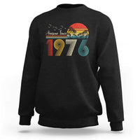 Awesome Since 1976 Birthday Sweatshirt Vintage 50th 50 Year Old Bday Gifts