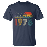 Awesome Since 1976 Birthday T Shirt Vintage 50th 50 Year Old Bday Gifts