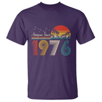 Awesome Since 1976 Birthday T Shirt Vintage 50th 50 Year Old Bday Gifts
