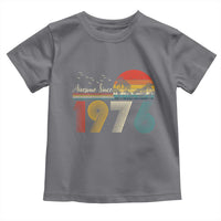 Awesome Since 1976 Birthday Toddler T Shirt Vintage 50th 50 Year Old Bday Gifts