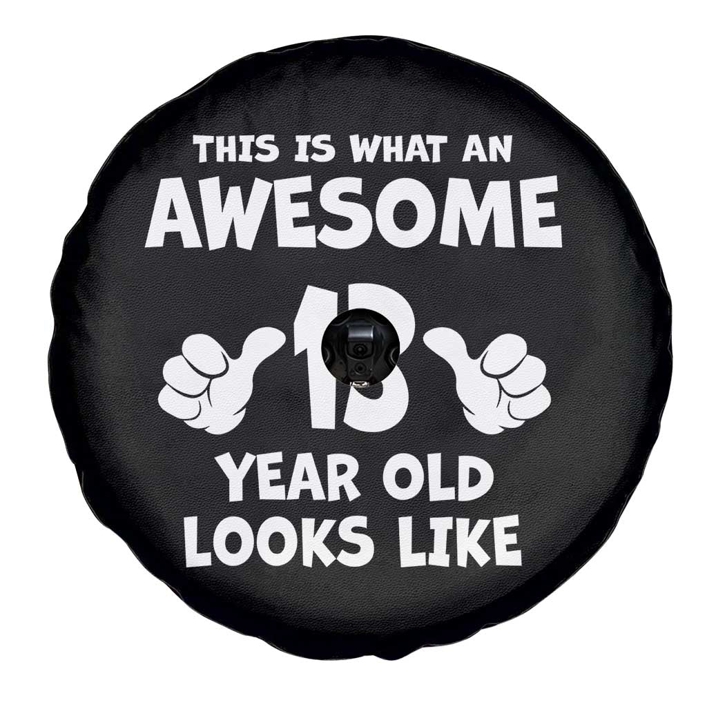 13th Birthday Spare Tire Cover Awesome 14 Year Old Looks Like