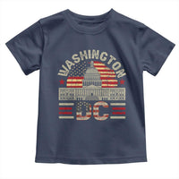 Washington DC Toddler T Shirt Retro US Flag Souvenir Gift