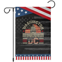 Washington DC Garden Flag Retro US Flag Souvenir Gift