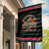 Washington DC Garden Flag Retro US Flag Souvenir Gift