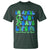 In April We Save Lives Organ Donation Donate Life Month T Shirt Green Ribbon