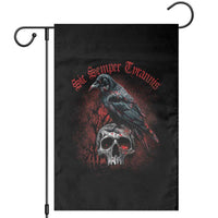 Sic Semper Tyrannis & Raven Garden Flag Protest Feminist Activist - Wonder Print Shop