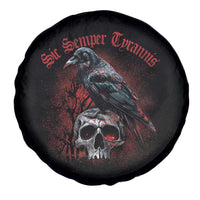 Sic Semper Tyrannis & Raven Spare Tire Cover Protest Feminist Activist