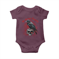 Sic Semper Tyrannis & Raven Baby Onesie Protest Feminist Activist